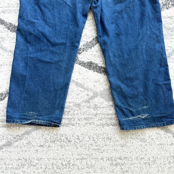 Carhartt Relaxed FIt Denim Work Overalls R07DST 44 x 30 - Picture 6 of 10